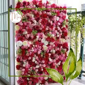 Artificial flower wall دیوار گل مصنوعی - فلاور وال مصنوعی